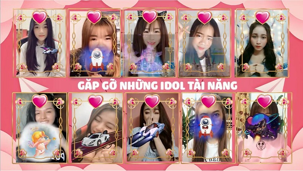 Dàn hotgirl xinh đẹp tại app QQLive